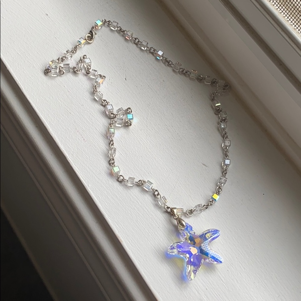 Swarovski starfish ⭐️ necklace